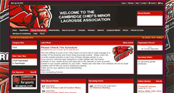 Desktop Screenshot of cambridgeminorlacrosse.com